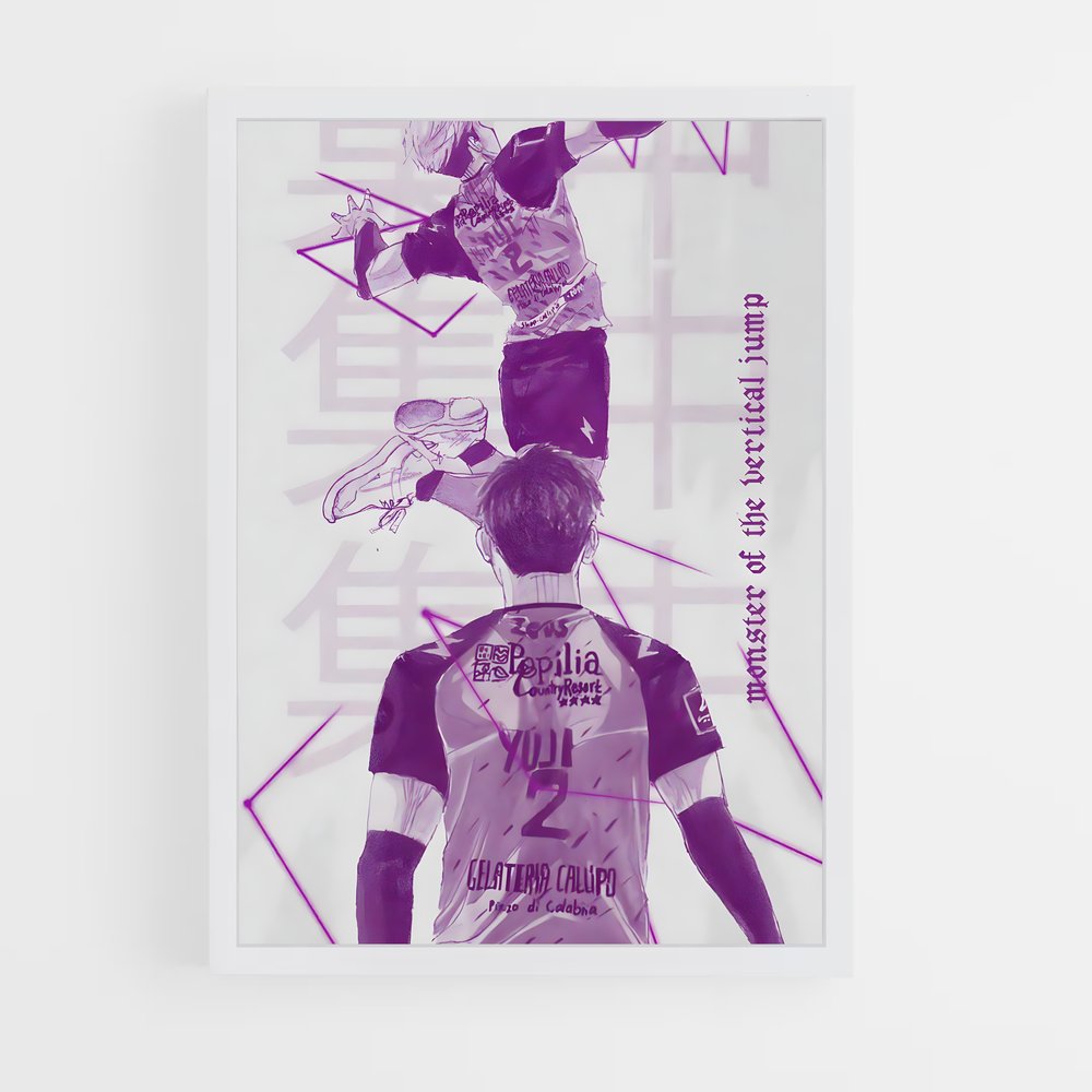 Poster Yuji nishida parfaits – affiche Volleyball (vue 3)